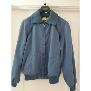 William Barry Bomber Racer Jacket Sz L
